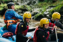 White Water Rafting, Llandysul.