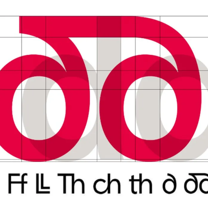 Examples of the Cymru Wales sans font, showing the Welsh language specific characters