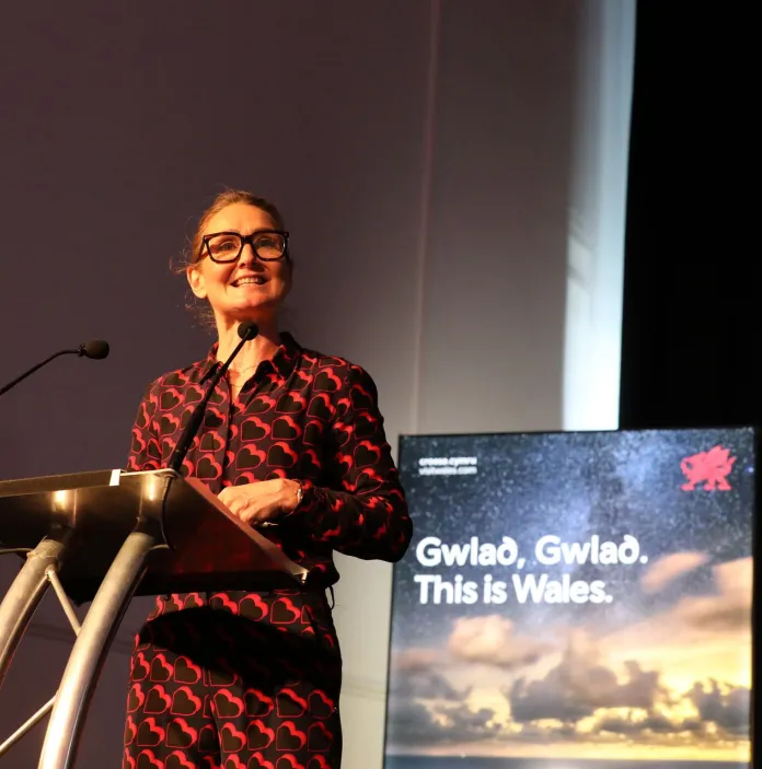 Lowri Morgan - Host  at the Wales Tourism Summit
