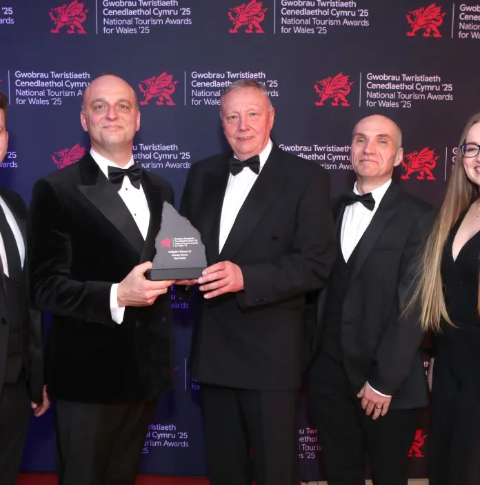 The Gunroom Restaurant, Plas Dinas Country House, winners of the Best Place to Eat award and Best Hotel award.