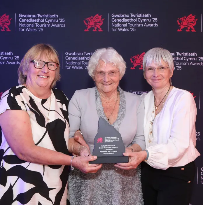 Stangwrach Cottages, winners of the Accessible and Inclusive Tourism award.