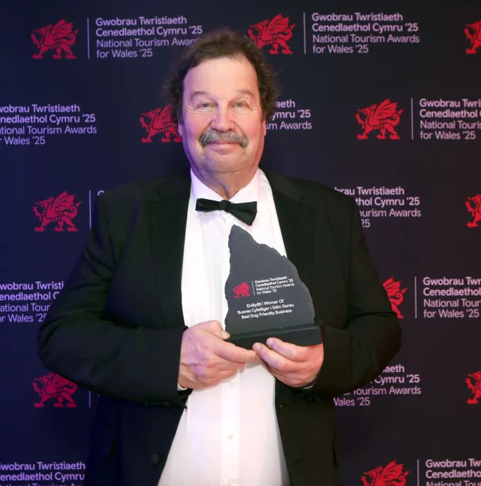 Plas Llangoedmor, winners of the Best Dog Friendly Business award.