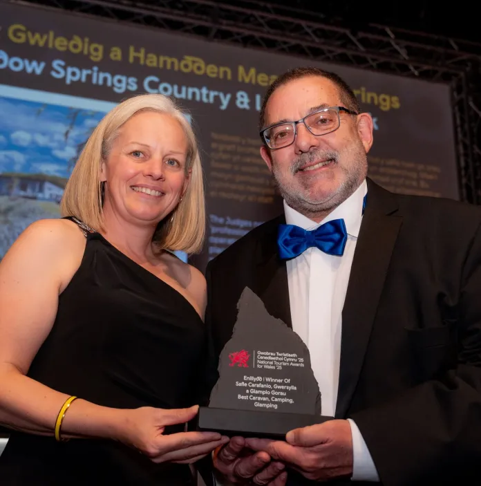 Meadow Springs Country & Leisure Park, winners of the Best Caravan, Camping, Glamping award.