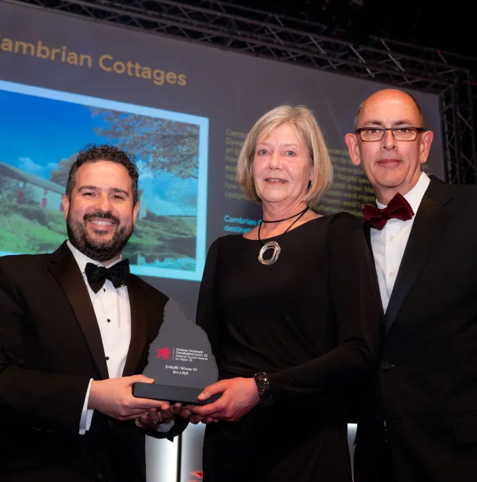 Image of Cambrian Cottages, winners of the Bro a Byd award.