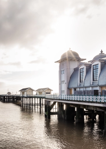 Penarth Pier, Cardiff, South Wales