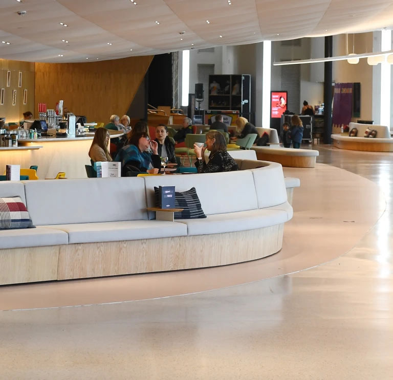 Foyer of Wales Millennium Centre, Cardiff Bay
