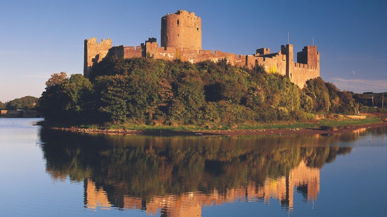 View of Pembroke Castle