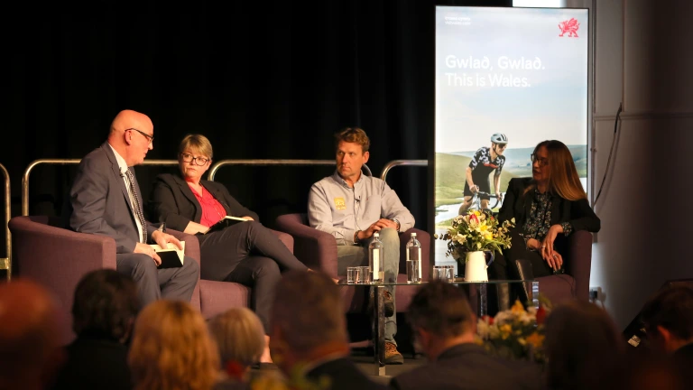 Image of panellists at 2025 Wales Tourism Summit