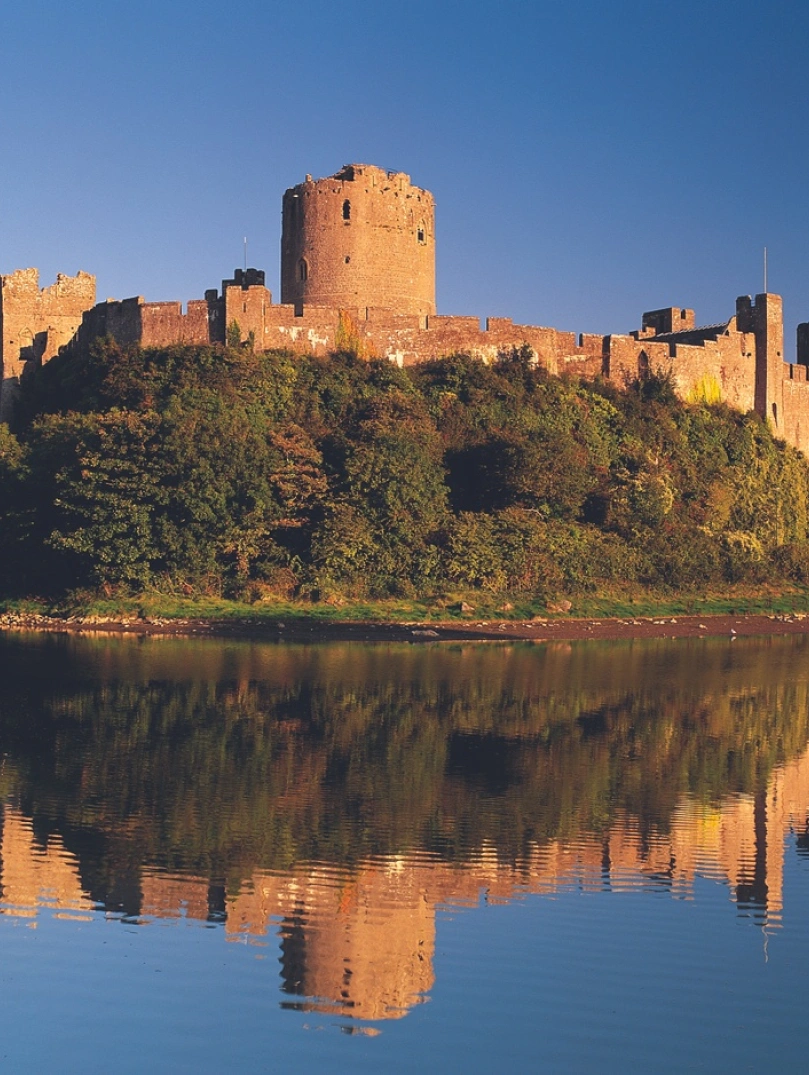 View of Pembroke Castle