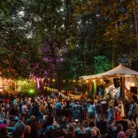 The band Supalung at the Between the Trees Festival, 2025